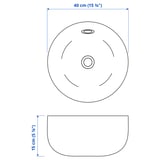 Illustration with measurements for the product: KATTEVIK.