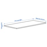Illustration with measurements for the product: KOMPLEMENT.