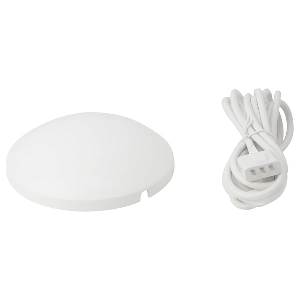 KOPPLA white cord holder, electrical, cylindrical.
