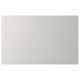 LAPPVIKEN light grey storage front, sleek design, paper foil & particleboard.