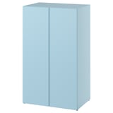 LASTARE Frame with doors, blue, 60x42x100 cm