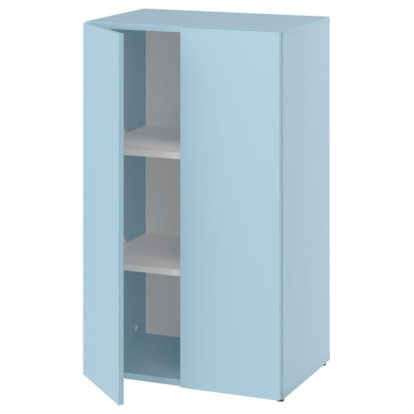 LASTARE Storage combination, blue, 60x42x101 cm