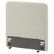LJUSFJÄLLET Headboard, incl leg/Knisa light beige, 90 cm