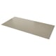 Beige LOCKEBO glass worktop, rectangular, sleek & smooth, eco-friendly recycled glass.