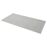 LOCKEBO light gray worktop, rectangular, smooth glass composite surface.