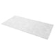Option: A rectangular, white LOCKEBO worktop made from recycled glass. Its smooth, stain-resistant surface adds a natural, expressive look.