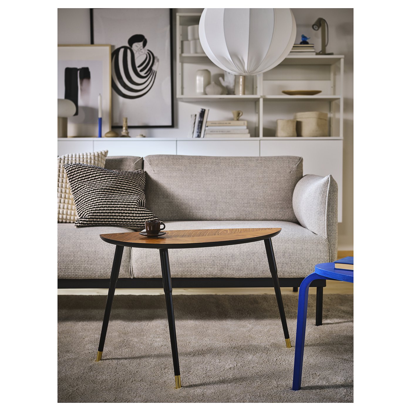LÖVBACKEN side table, medium brown, 77x39 cm - IKEA Sweden