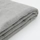 Folded grey fabric with fine texture; appears soft, durable, and recycled.