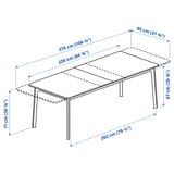 Illustration with measurements for the product: MELLANSEL.