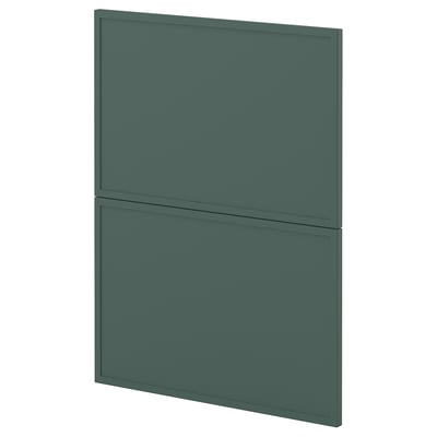 METOD 2 fronts for dishwasher, Aspudden dark grey-green, 60 cm
