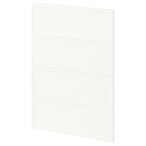 METOD 4 fronts for dishwasher, Aspudden matt white, 60 cm