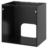 METOD kitchen cabinet with adjustable shelves, hob/sink cutout, durable particleboard and steel.