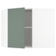 METOD kitchen cabinet in grey-green, modern design, adjustable shelf.