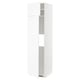 A white METOD kitchen cabinet with a modern design and a single door.