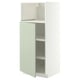 METOD High cabinet f built-in appliances, white/Stensund light green, 60x60x140 cm