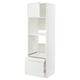 White METOD kitchen unit, left door, cabinet, shelf.