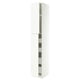 METOD / MAXIMERA Hi cab w 2 doors/4 drawers, white/Aspudden matt white, 40x60x240 cm