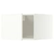 METOD Top cabinet for fridge/freezer, white/Aspudden matt white, 60x40 cm