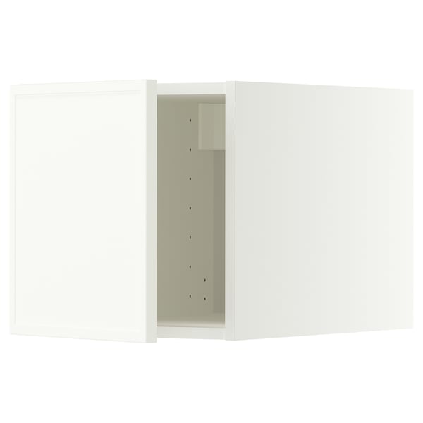 METOD Top cabinet, white/Aspudden matt white, 40x40 cm
