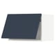 METOD blue cabinet, sleek & modern design, with catch for gentle door closure.