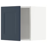 Blue METOD kitchen cabinet with simple design.