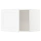 Ikea METOD white kitchen cabinet with square design.