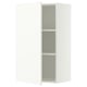 METOD Wall cabinet with shelves, white/Aspudden matt white, 60x100 cm