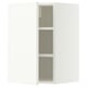 METOD Wall cabinet with shelves, white/Aspudden matt white, 40x60 cm