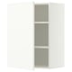 METOD Wall cabinet with shelves, white/Aspudden matt white, 60x80 cm