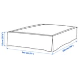 Illustration with measurements for the product: MOSTERHAMN.