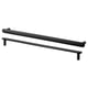 Black NYDALA handlebar, sleek design, zinc base, epoxy finish, horizontal layout, modern style.