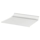 NYTTIG, white plastic tray, square shape, flat, simple design.