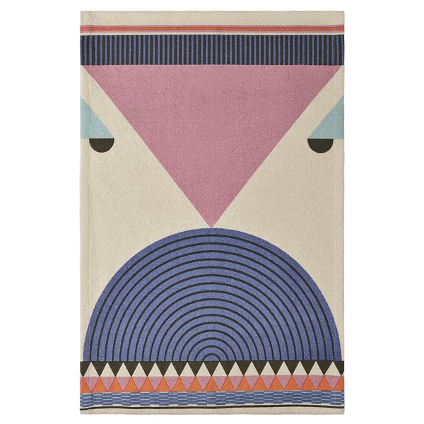 OMMJÄNGE cotton wall art, colorful geometric design.