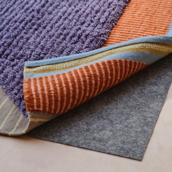 OMMJÄNGE Rug, flatwoven, multicolour, 140x200 cm