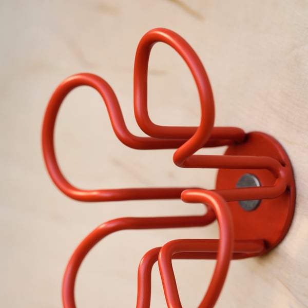 OMMJÄNGE Wall hook, multicolour