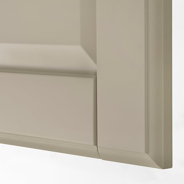 PAX / TYSSEDAL Wardrobe combination, grey-beige/grey-beige, 100x60x236 cm