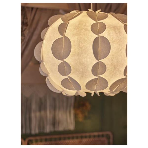 PEKTOLIT Pendant lamp shade, white, 52 cm
