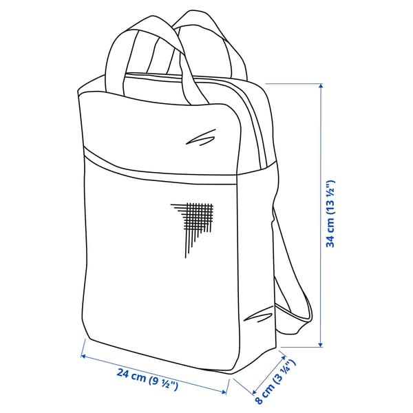 Illustration with measurements for the product: PIVRING.