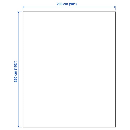 Illustration with measurements for the product: PRAKTVIAL.