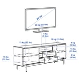 Illustration with measurements for the product: RÅDMANSÖ.