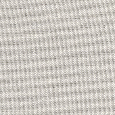 Close-up of beige recycled polyester fabric. Uniform weave, soft texture, sustainable material.