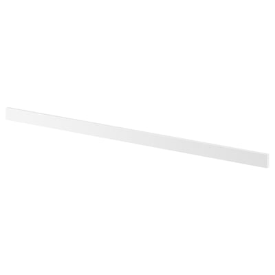RAMSÅS white wall edging, smooth melamine