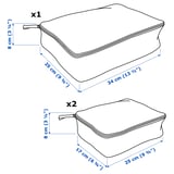 Illustration with measurements for the product: RENSARE.