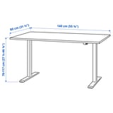Illustration with measurements for the product: RODULF.