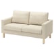 SALTSJÖBADEN 2-seat sofa, Vittangi light beige/white