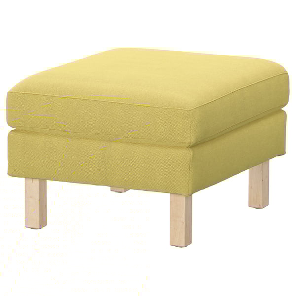 SALTSJÖBADEN Footstool, Fridtuna yellow