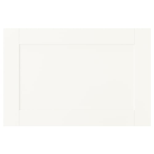 SANNIDAL white door for storage, modern & dust-proof.