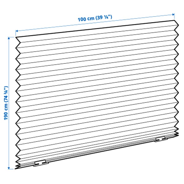 Illustration with measurements for the product: SCHOTTIS.