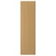 SINARP door panel, light oak. Wooden veneer with clear lacquer finish, rectangular shape, smooth surface.