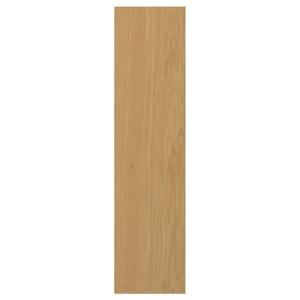 SINARP oak wood panel, natural color, rectangular shape, solid edge, simple design.